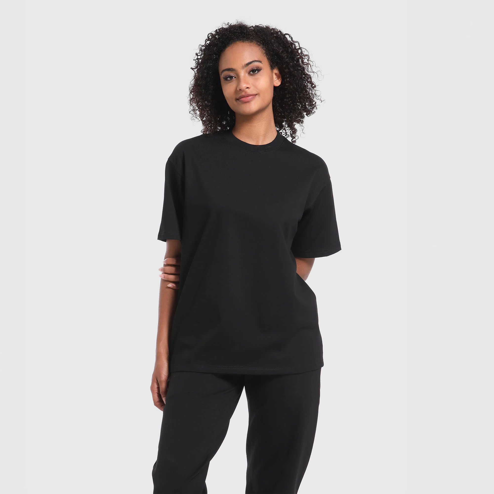 All Black 3-Pack - Heavy Loose Fit T-Shirt - Image 4