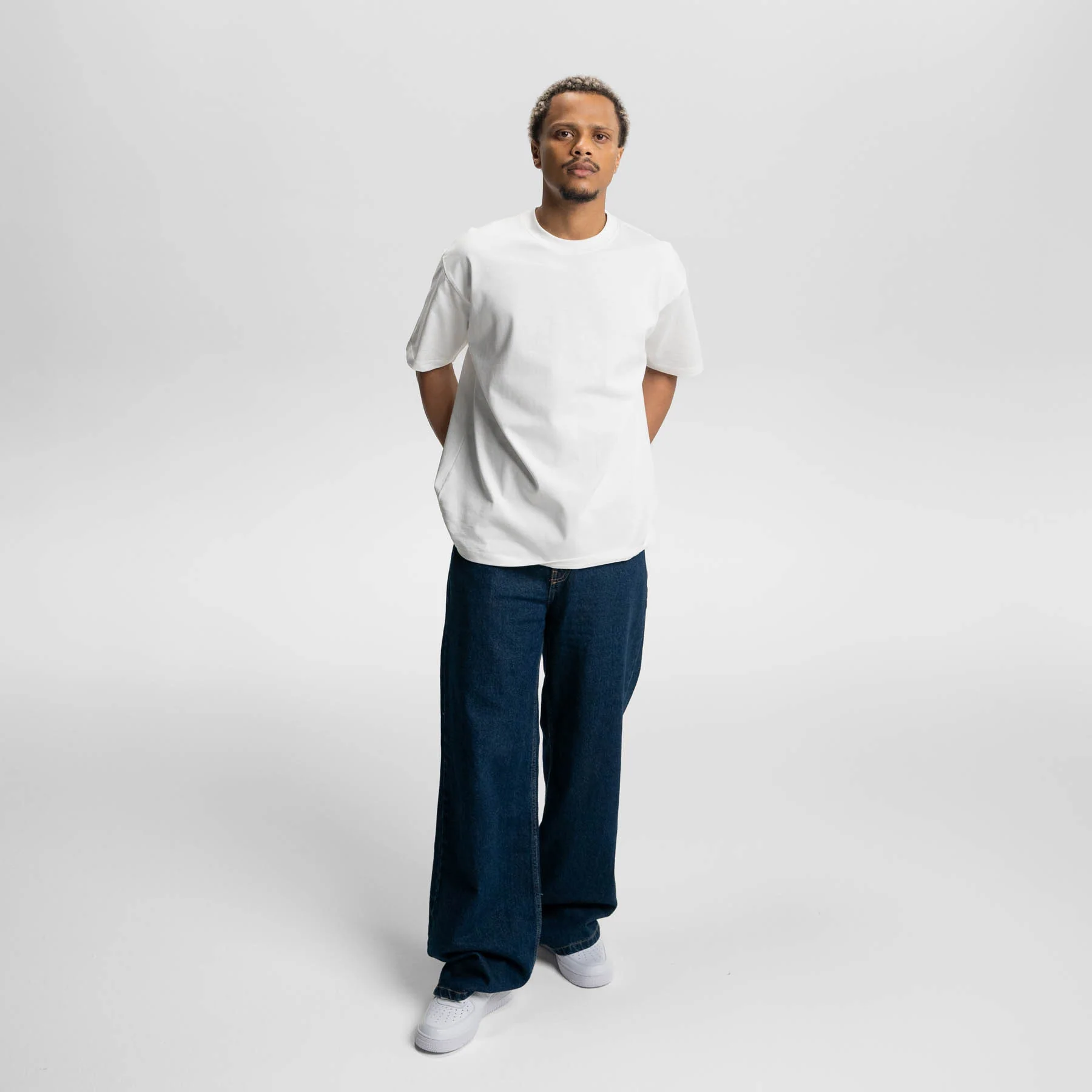 All White 3-Pack - Heavy Loose Fit T-Shirt - Image 10