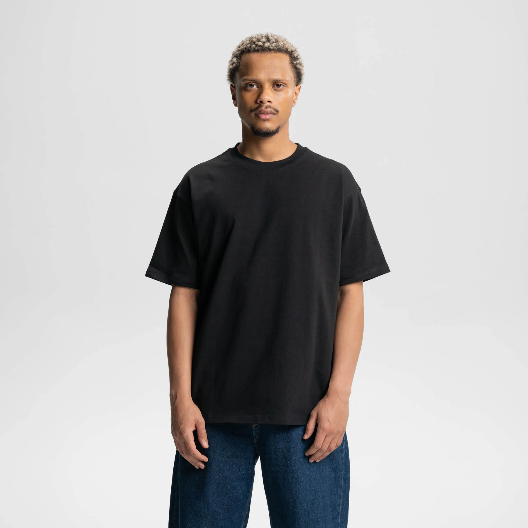All Black 3-Pack - Heavy Loose Fit T-Shirt - Image 3