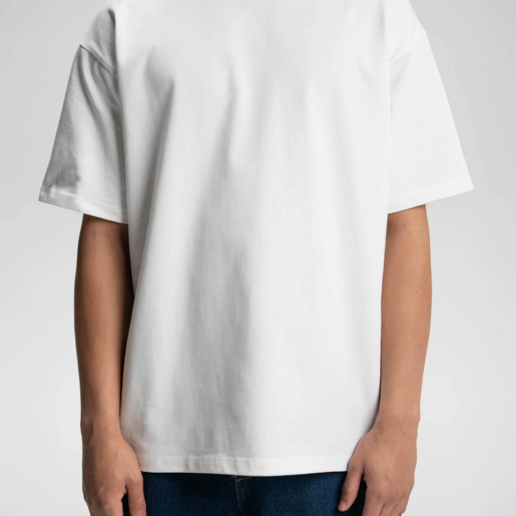 All White 3-Pack - Heavy Loose Fit T-Shirt - Image 8