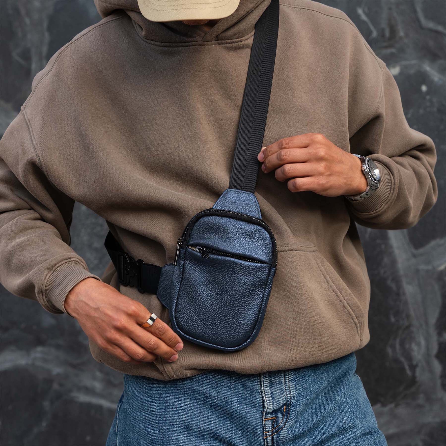 Travel Sling Bag | Leather - Image 24