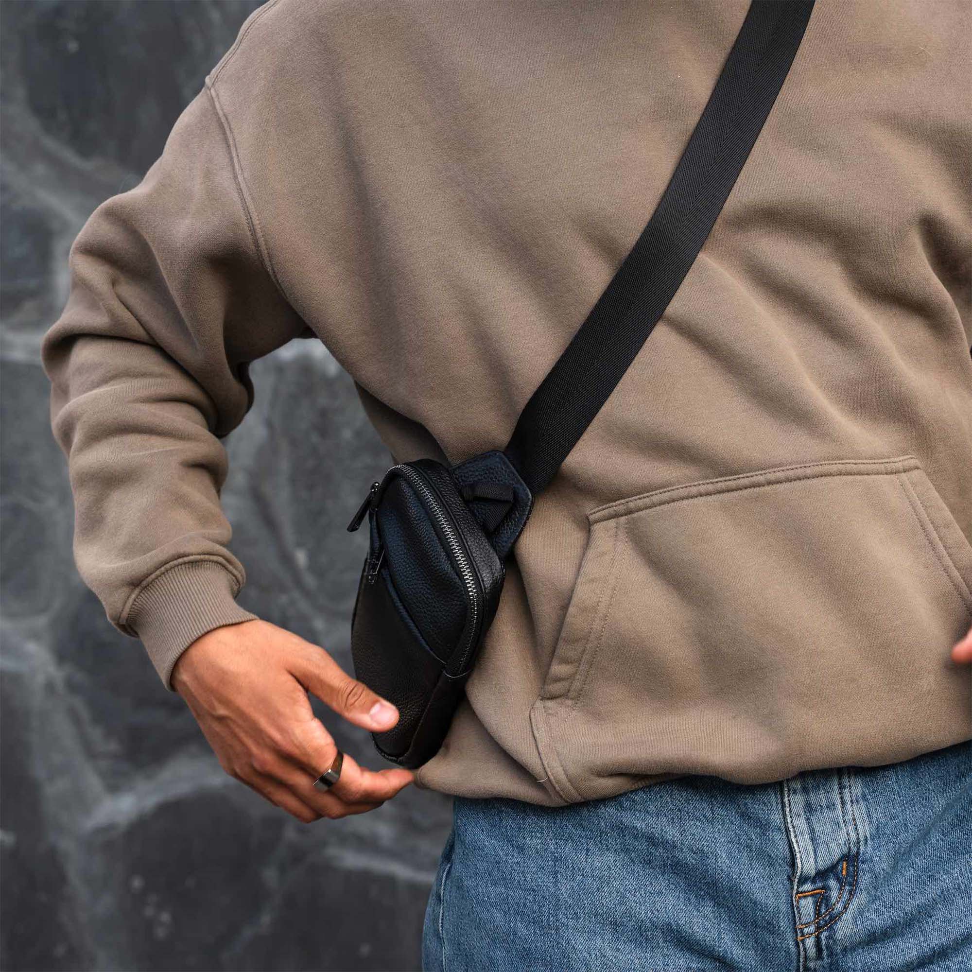 Travel Sling Bag | Leather - Image 3
